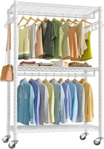 VIPEK V12 Heavy Duty Rolling Garment Rack 