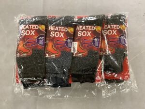 Lot of (12) Pairs of Heated Socks 