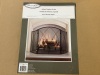 Pleasant Hearth Arched 3-Panel Fireplace Screen - 3