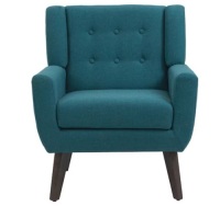 Light Blue Linen Arm Chair&nbsp;&nbsp;