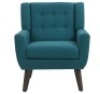 Light Blue Linen Arm Chair&nbsp;&nbsp;