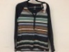 Ascend Striped Henley Women's S, Appears New, Sold As-is