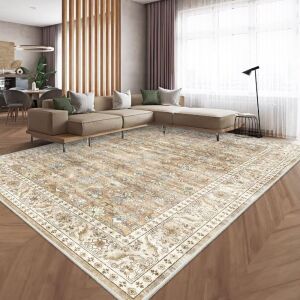 HOMFINE Machine Washable Rug 9'x12'