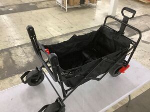 BEAU JARDIN Collapsible Folding Wagon Cart