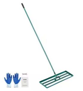 Lawn Leveling Rake 36 in. x 10 in. with 78 in. Steel Extended Handle