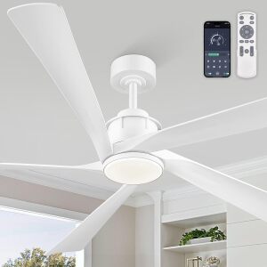 64 Inch Ceiling Fans with Lights and Remote