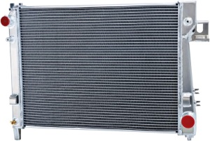 Radiator Compatible With 2002-2004 Dodge Ram 1500 3.7L 4.7L 5.7L / 2003 Ram 2500 3500 5.7L, 4 Row Aluminum Radiator