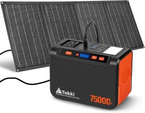 Takki Solar Generator 277Wh Portable Power Station