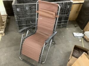 Zero Gravity Metal Folding Chair