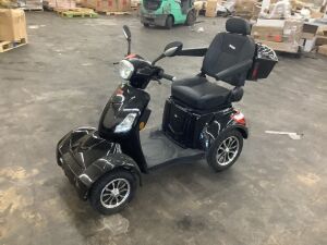 VEVOR 4-Wheel Electric Mobility Scooters 500lbs Load 31 Miles 3-Speed 800-Watt - Damage to Front Body 