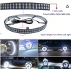 New 17in Quad Row White Wheel Ring Lights with App RF Remote Control 1248LEDs Waterproof IP68 Pure White Rim Lights Tire Lights Wheel Well Lights for Truck Car SUV Pickup$320.99 - 2