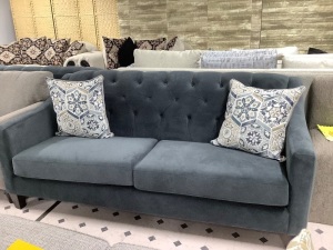 Bauhaus furniture tufted sofa $1699.99 (79" x 39" x 34")