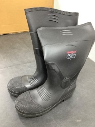 TINGLEY Boots-Rubber Safety Toe Size 8 Men Size 10 Women