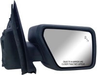 Replacement Passenger Right Side Door Mirror Power Heated and BLIS(Blind Spot Light) Glass with Signal Light and Puddle Light for Ford F-150 2021 2022 2023