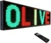 OLIVE LED Sign 3 Color RGY, P20, 15" x 66" IR Programmable Scrolling Outdoor Message Display Sign,&nbsp;EMC - Industrial Grade Business Ad Machine. NEW. Single Sided. Comes with Remote.&nbsp;Made for both indoor and outdoor use.