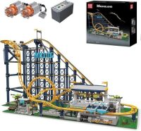 Mould King Roller Coaster Building Kit, Amusement Park (3238 pcs)