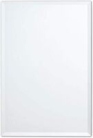 Frameless Rectangle Mirror w/ Beveled Edge