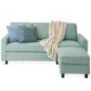 Upholstered Sectional Sofa Couch w/ Chaise Lounge, Reversible Ottoman Bench