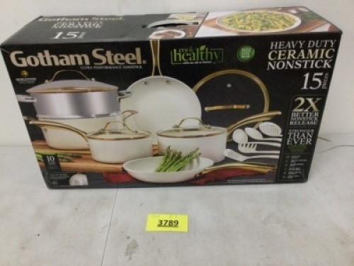 Gotham Steel 15pc Cookware Set