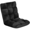 Adjustable Memory Foam Gaming Floor Chair Seat w/ 14 Positions&nbsp;