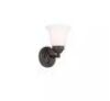 Hampton Bay Ashurst 1-Light Oil-Rubbed Bronze&nbsp;Wall Sconce with Switch