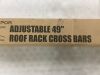 Komsepor Car Roof Rack Cross Bars 49”, Fits Most Vehicles with Flush Side Rails - 6