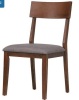 Set of 2 Mid Century Dining Chairs with Fabric Seat in Danish Walnut DLU-MC-C45-DW-RTA $589.99 - 2