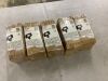 Lot of (5) KICHLER Low Voltage Textured Black Hardwired Mini Landscape Flood Light with No Bulbs Included - 2