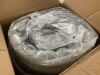 Full Folding Portable Gray Mattress Topper w/ Plush Foam - 4in - 4