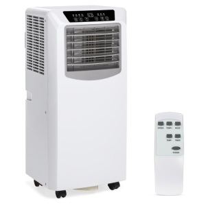 Portable 3-in-1 Air Conditioner Fan Dehumidifier w/ 10,000 BTU, Remote 