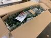 9' Pre-Lit Sparse Flocked Christmas Tree w/ 2-in-1 LEDs, Cordless Connection - 2