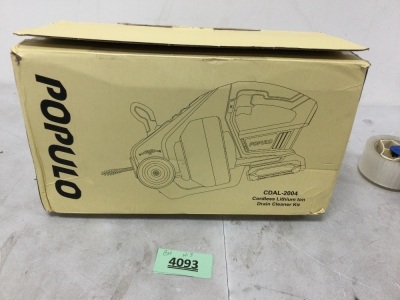 Populko Cordless Lithium Ion Drain Cleaner Kit