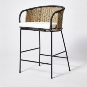 Westcliff Seagrass Counter Height Barstool - Threshold™ designed with Studio McGee $150.00