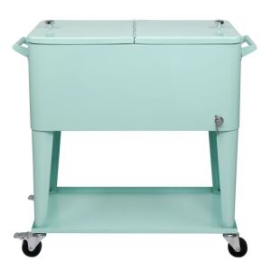 80 Quart Rolling Ice Chest 