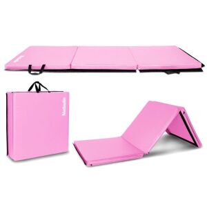 Lot of (2) Matladin 3 Folding 6Ft x 2Ft x 2in Yoga Gymnastics Mat