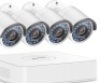 Annke 8ch Simplified&nbsp;PoE 1080P Network Video Recorder and (4) 960P Network Bullet Cameras - NEW