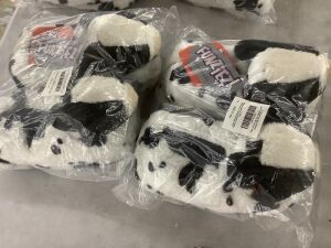 Lot of (2) Cow Slippers 