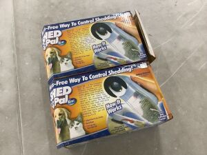 Lot of (2) ShedPal Cordless Pet Vac