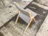 Wooden Padded Folding Chairs, 2 Pack - 2