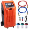 VEVOR Fully Automatic Dual Cylinder AC Recovery Machine, Built in Compressor/Electronic Scale/Filter/Recovery Tank, Only for R134A+R1234YF