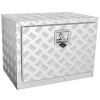  VEVOR Heavy Duty Aluminum Diamond Plate Underbody Truck Tool Box, 24"×17"×18"
