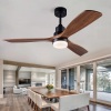 BOJUE 52 Inch Ceiling Fans with Lights and Remote Control