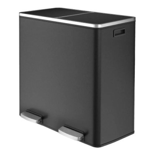 Lazy Buddy Dual Compartment Step Trash Bin