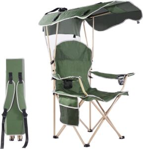 Amazingforless Folding Chair with Canopy