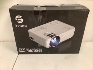 HD Multimedia Projector, E-Commerce Return, Powers Up, Sold as is