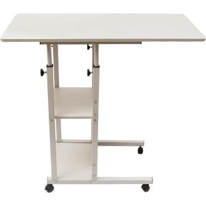 Height Adjustable C Shaped Side Table