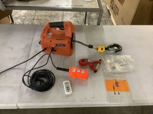 3 in 1 Electric Hoist Winch 2200LBS 38ft