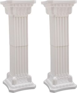 Decorative Roman Column, 2pc, 11.81" x 35.43" 