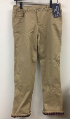 Natural Reflections Ladies Lined Pants, 10, Appears New, Sold as is