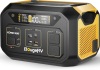 BougeRV Flash300 Portable Power Station 286Wh With 600W Solar Charging from 0-90% In 30 Mins, 600W Solar Generator, 2x600W(Peak 1200W) AC Outlets, Portable Battery Power Supply for Outdoor Camping RV